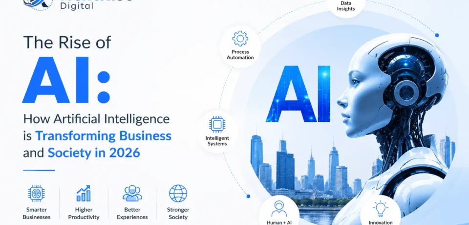 The Rise of AI: How Artificial Intelligence is Transforming Business and Society in 2026 The Rise of AI: How Artificial Intelligence is Transforming Business and Society in 2026