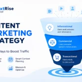 Content Marketing Strategy 7 Proven Ways to Boost Traffic (3) Content marketing strategy funnel showing search intent stages