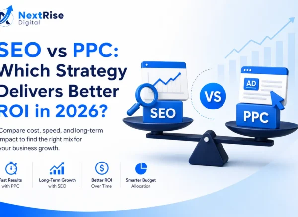 SEO vs PPC Which Strategy Delivers Better ROI in 2026 SEO vs PPC Which Strategy Delivers Better ROI in 2026